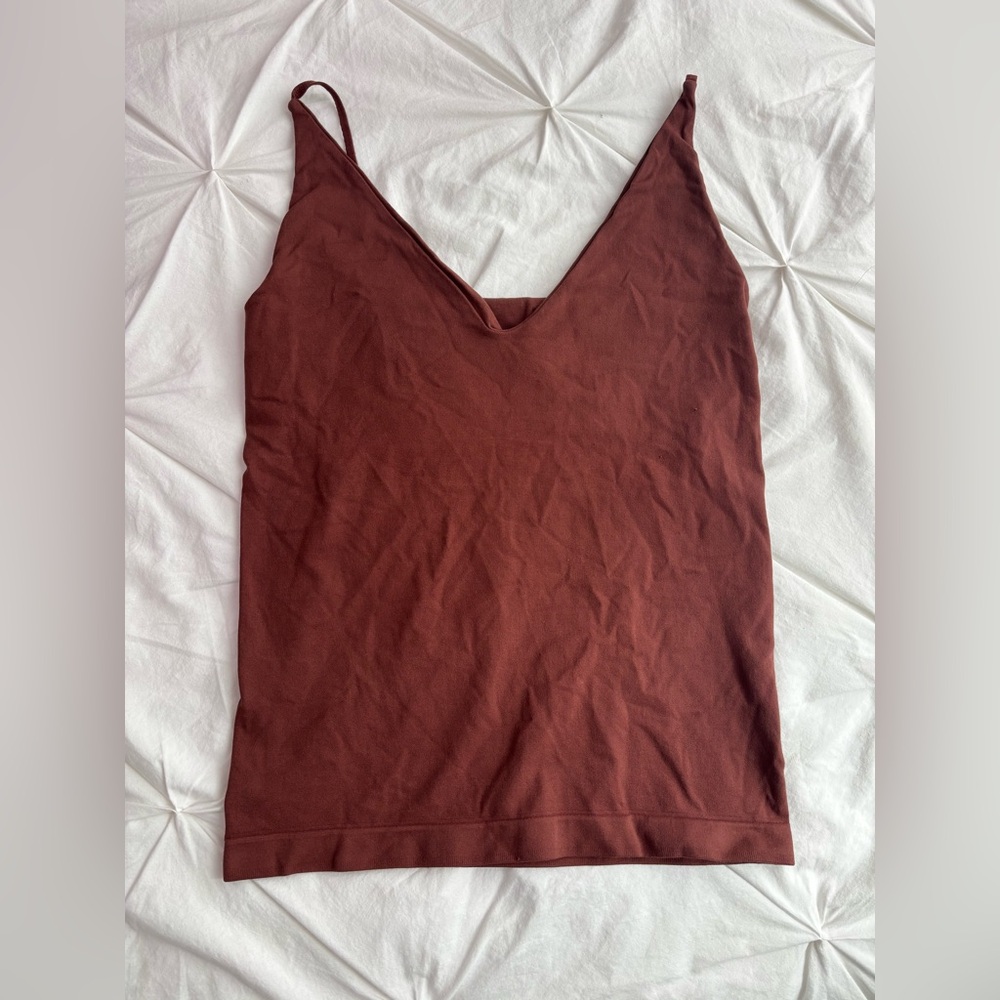 Free People Intimately Stretch Tank w/Built in Bra